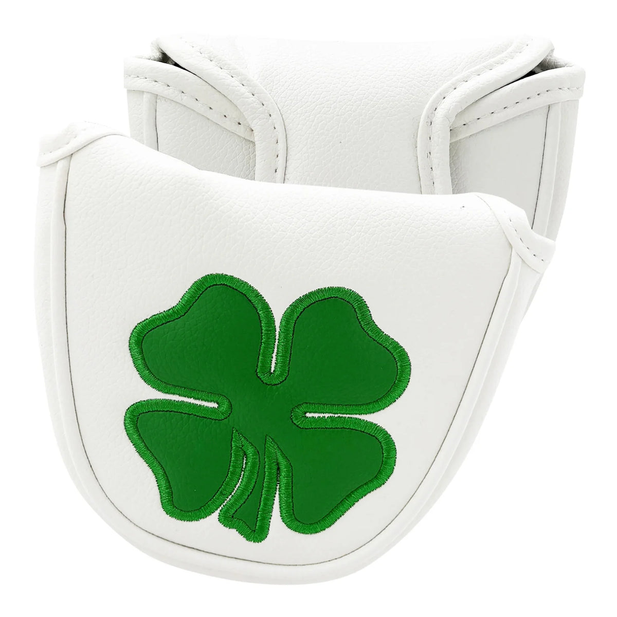 Golfclub-headcover voor putter met klaverpatroon