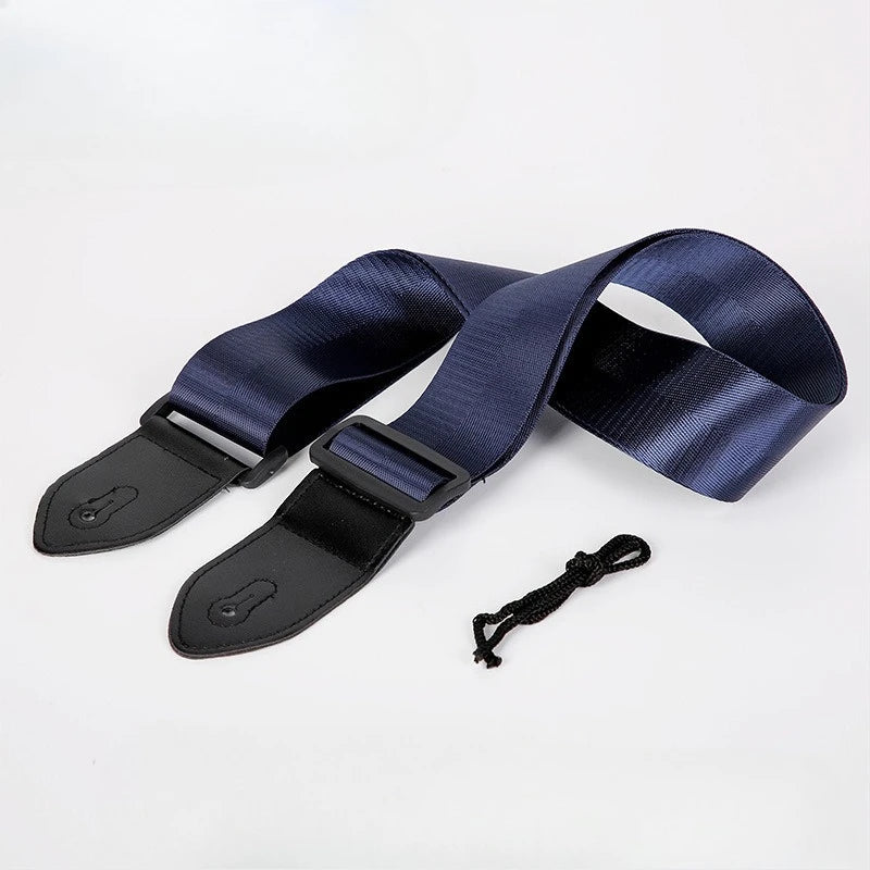 Solid-Colour Guitar Strap, Colour Options