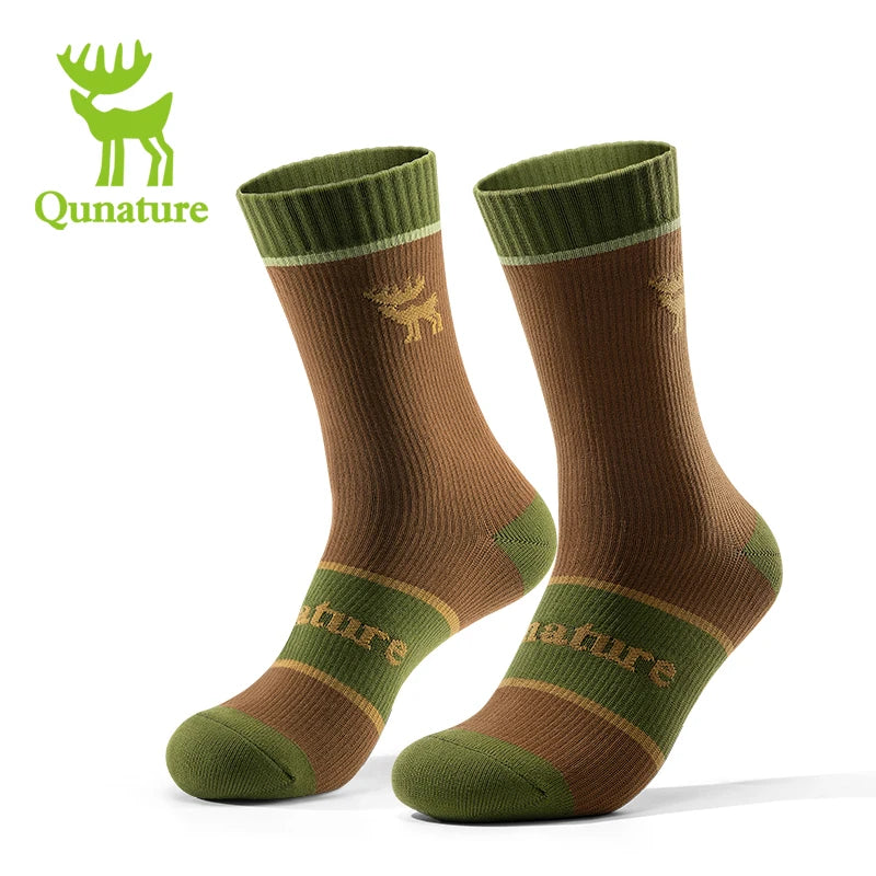 Waterproof Knee-High Hiking Socks for Outdoor, Snow, and Cycling