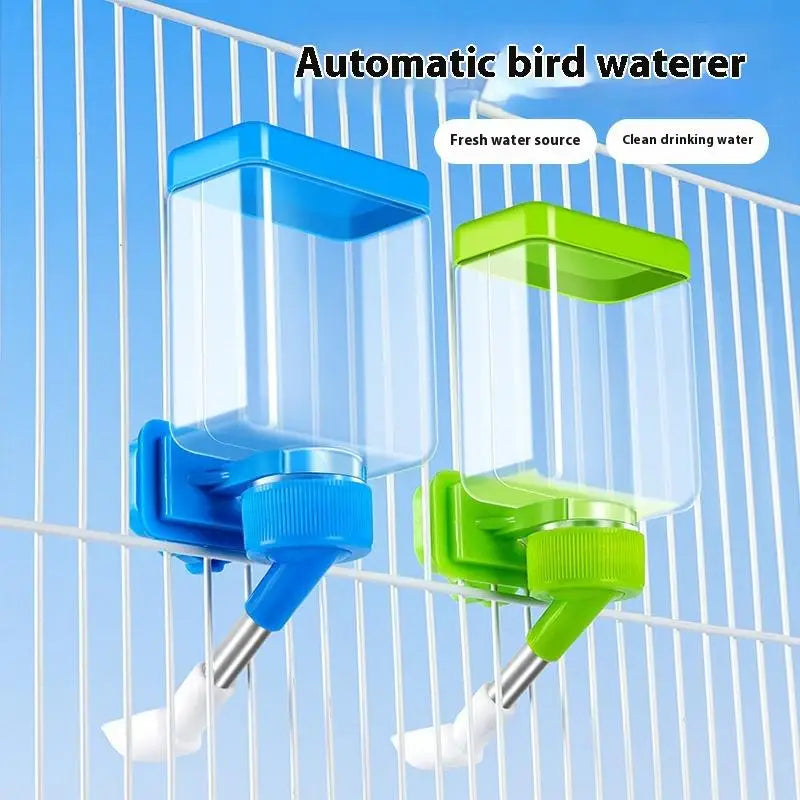 Cage-Mounted Bird Water Dispenser