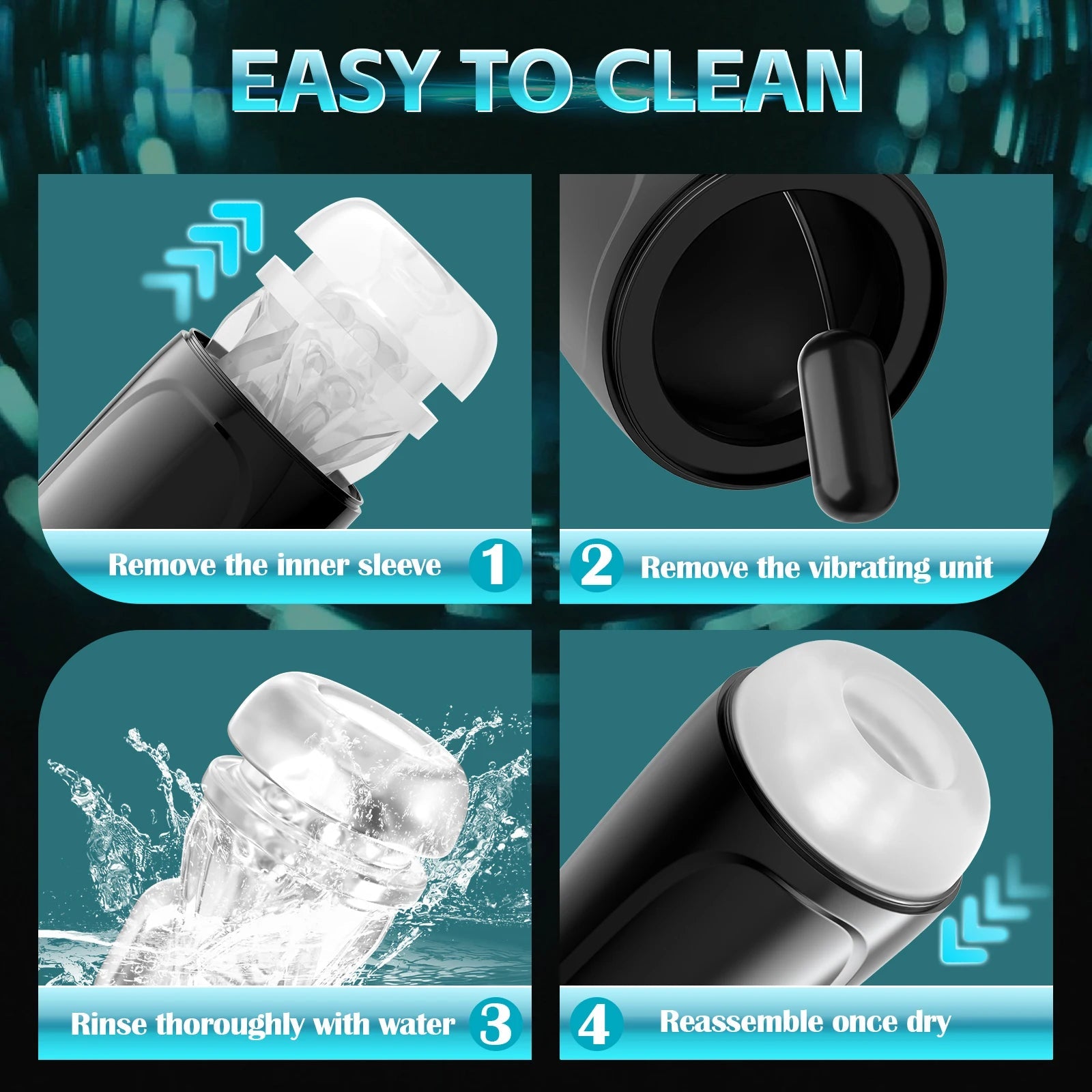 Automatic Sucking Male Masturbator Vibration Blowjob Machine Masturbation Cup With 9 Suction&10 Vibrating Modes Sex Toys for Men 