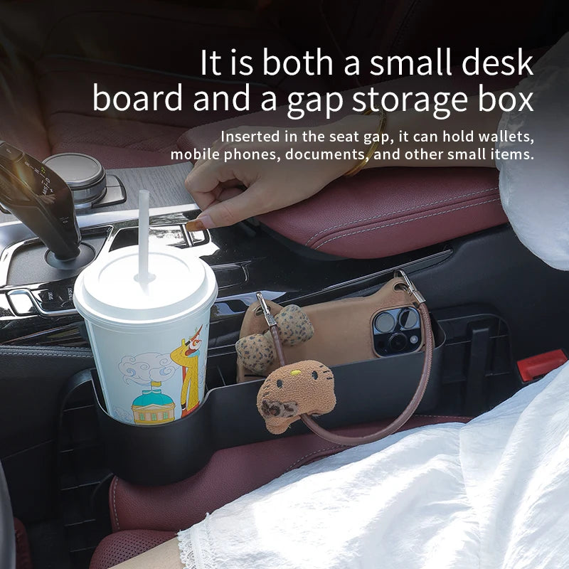 SEAMETAL Car Steering Wheel Food Tray Multifunctional Large Temporary Desktop for Car Interior Universal Laptop/Tablet Holder