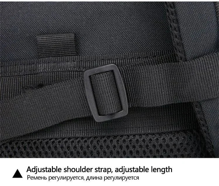 50L Tactical Backpack for Outdoor Travel and Trekking