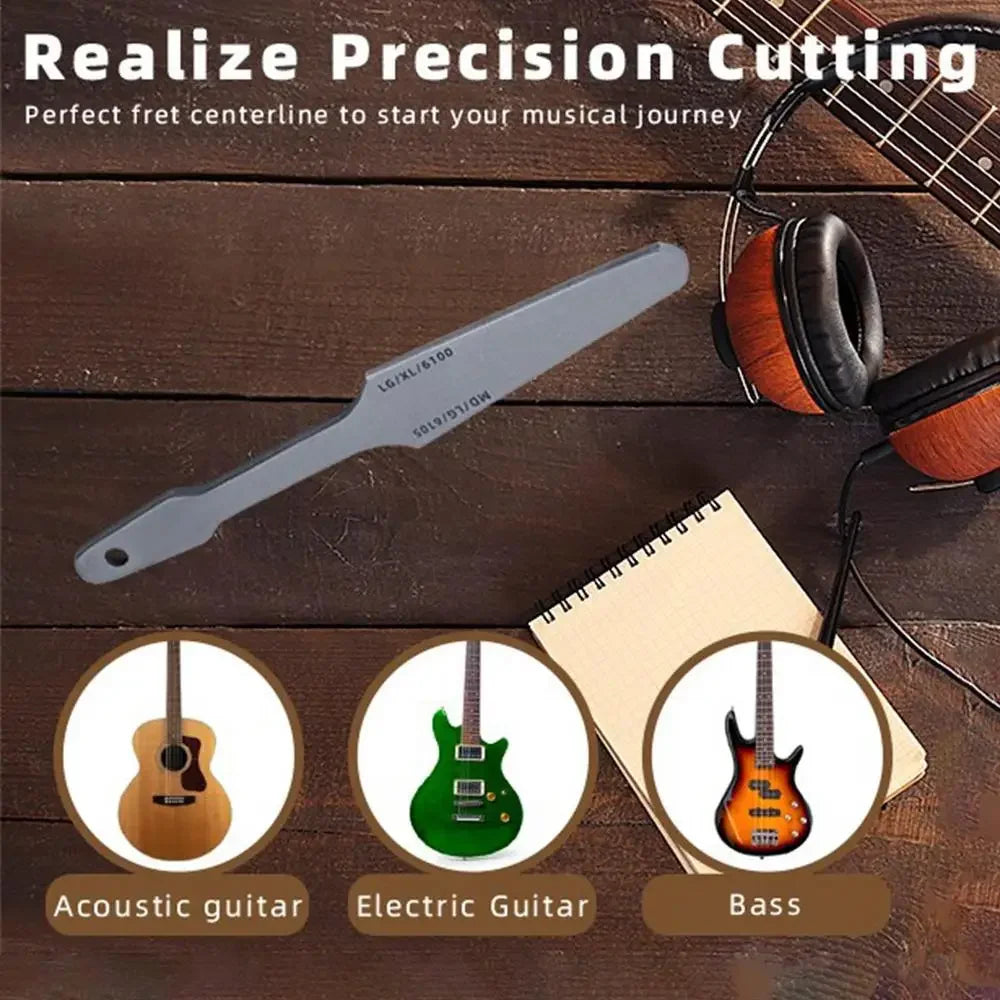 Dobbelt-sidet guitar fret file — 20 cm