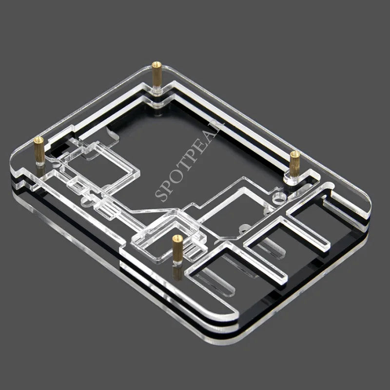 Custodia in acrilico per Raspberry Pi 5, dissipatore opzionale