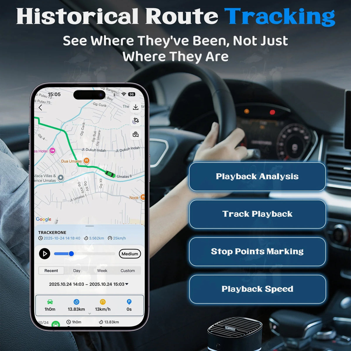 S20 Pro magnetisk 4G GPS-fordonsspårare