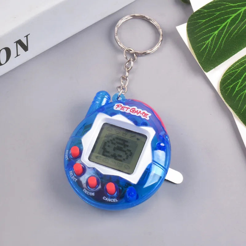 1PC Transparent Electronic Pets Nostalgic 168 Pets In One Virtual Cyber Digital Nostalgic Funny Toys Pixel Funny Play 