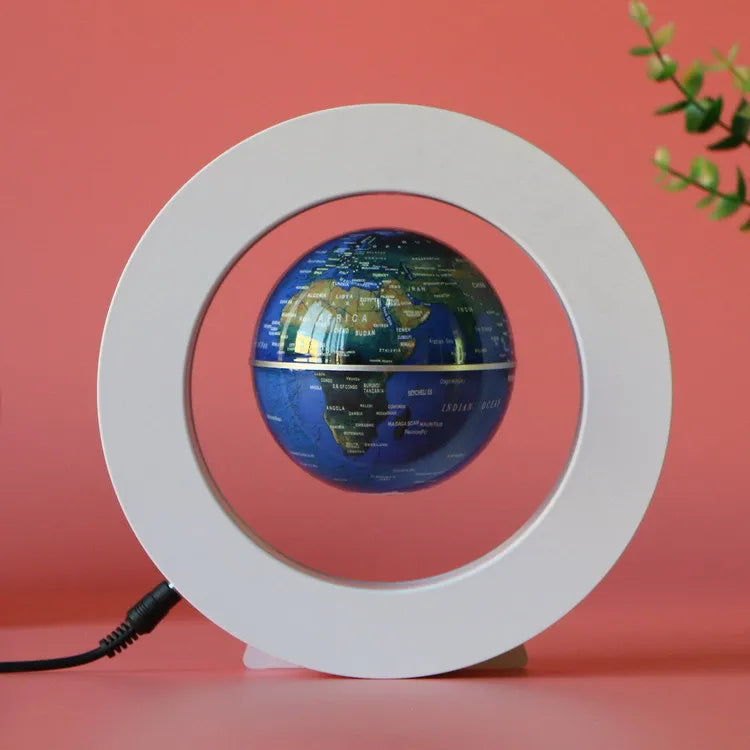 Magnetický levitujúci glóbus s LED rámom