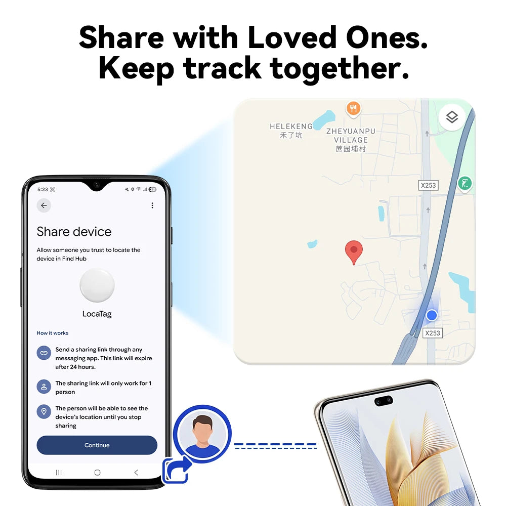 Android langdistancefinder vandtæt anti-tab smart-tag