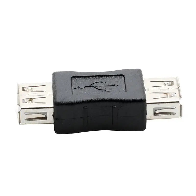 USB-Buchse auf USB-Buchse, USB-2.0-Adapter mit Buchse, zwei Buchsen für Computer