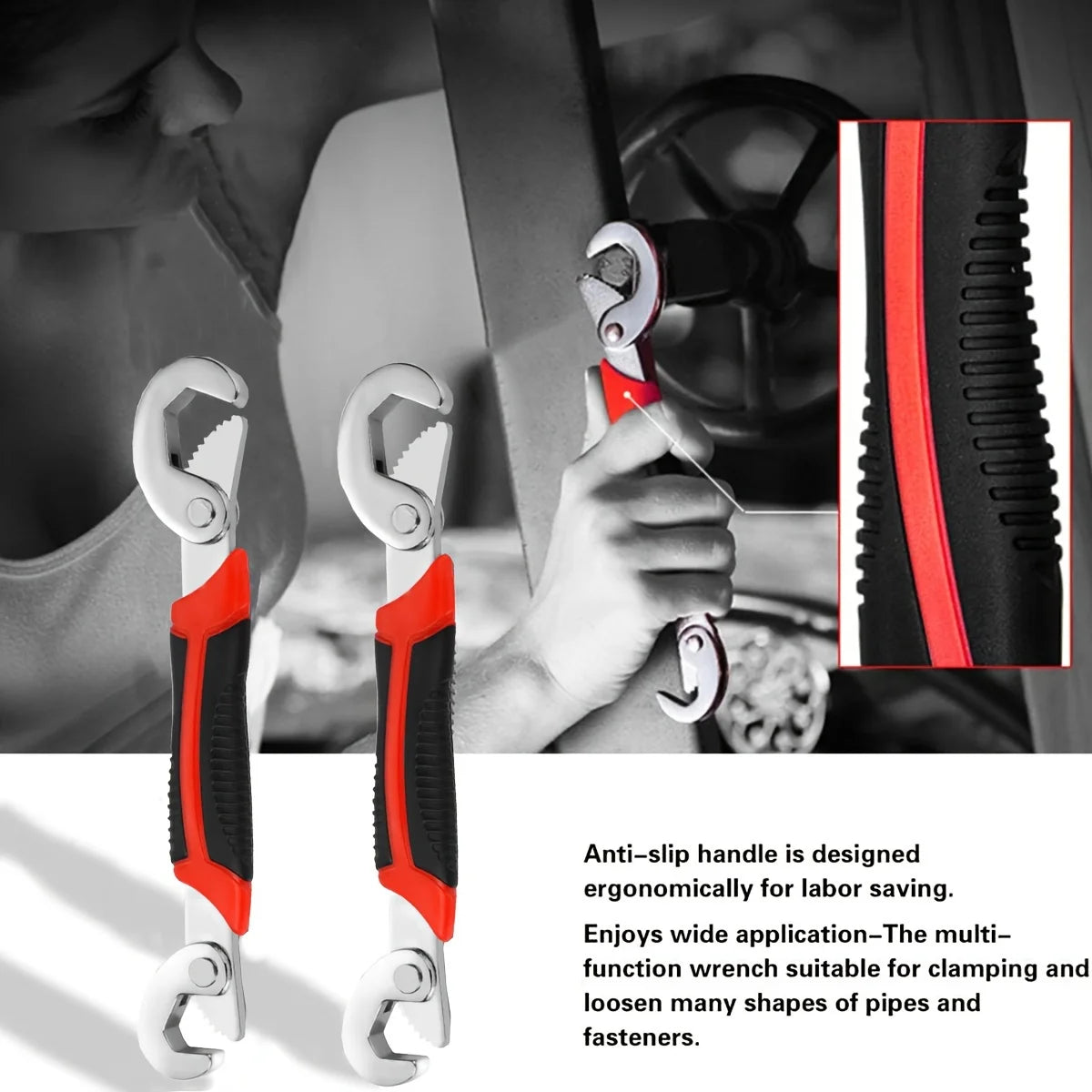 6-22 mm Adjustable Multi-Function Wrench