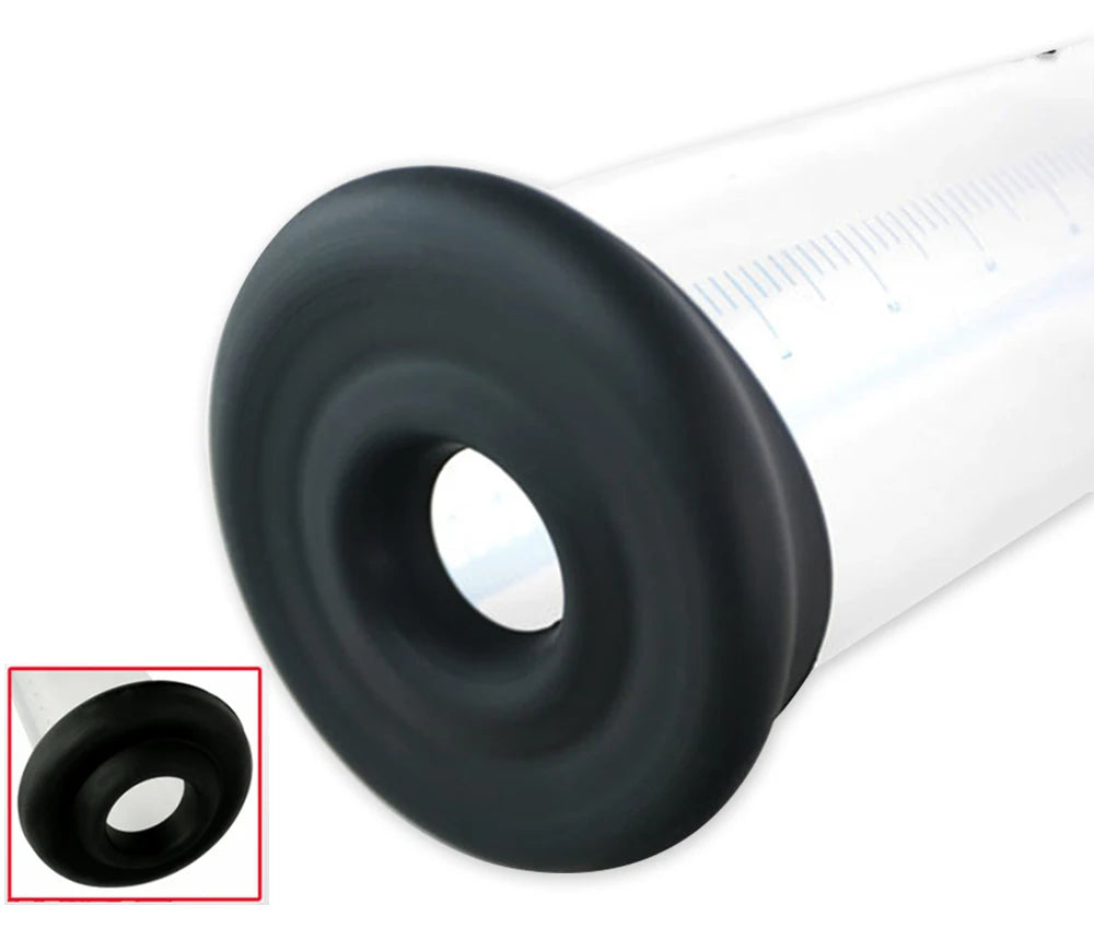 Akrilik Penis Pompası Manuel Vakum Penis Büyütücü