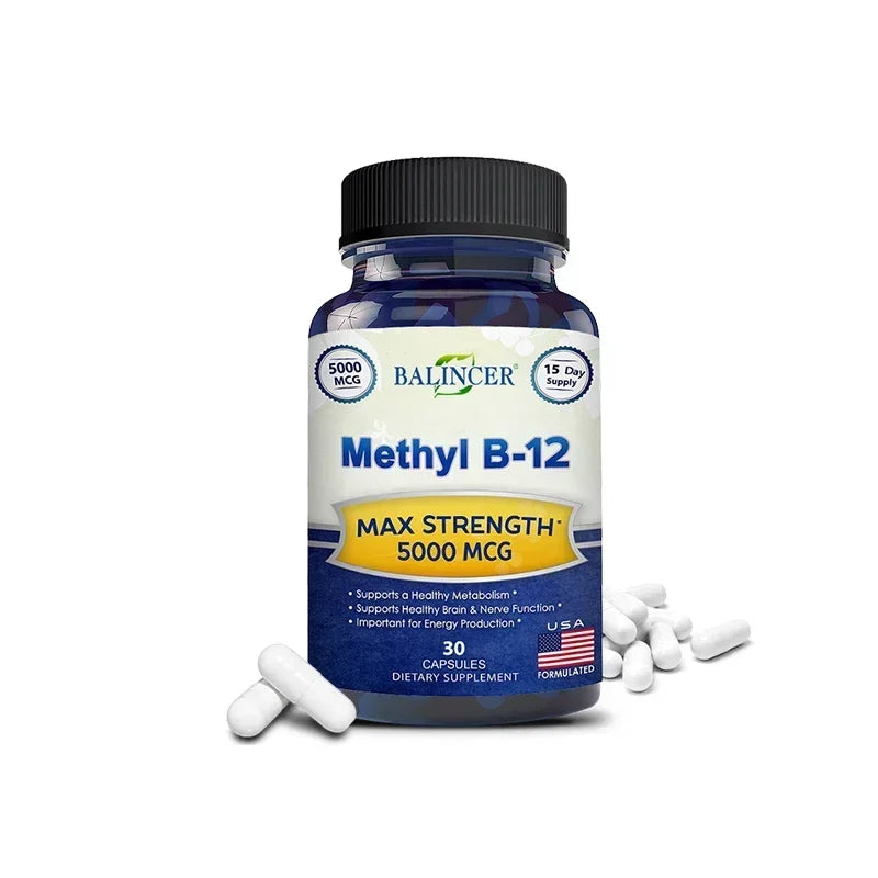 Vitamin B12 ve formě kapslí