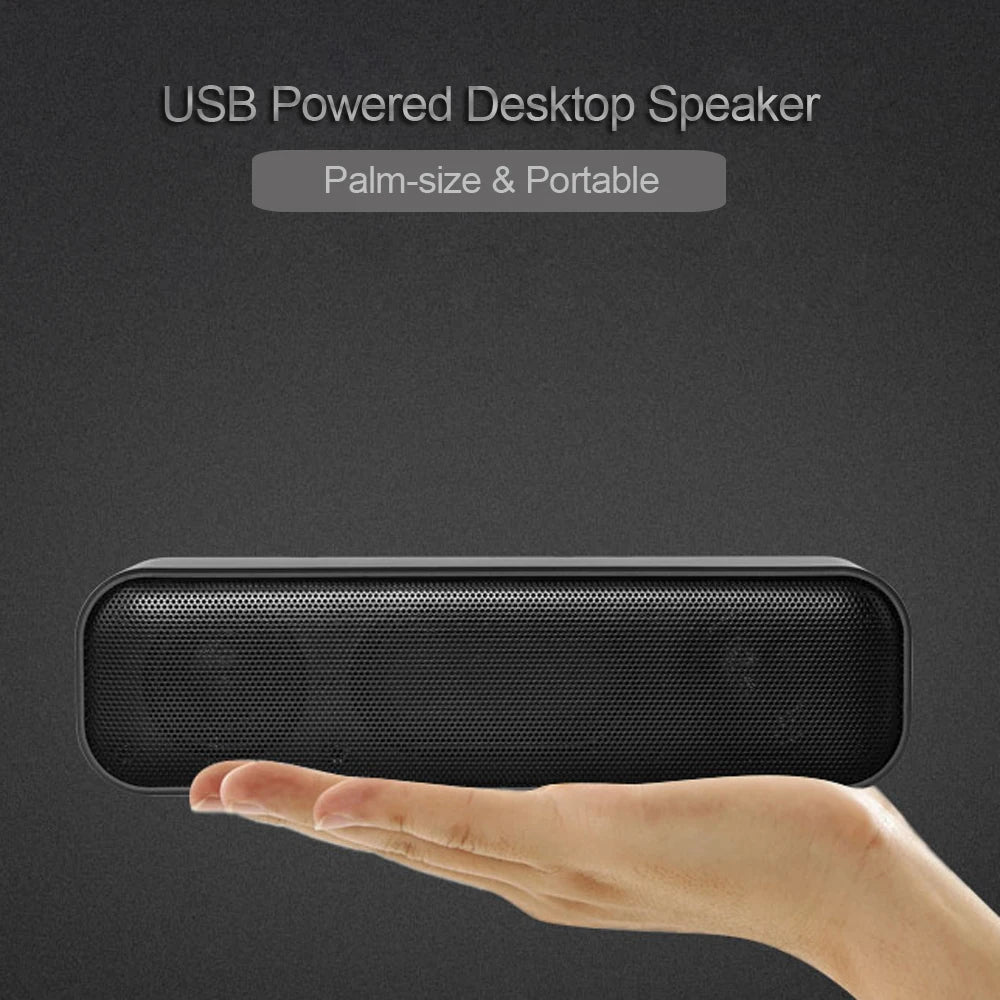 USB-Powered Desktop Soundbar