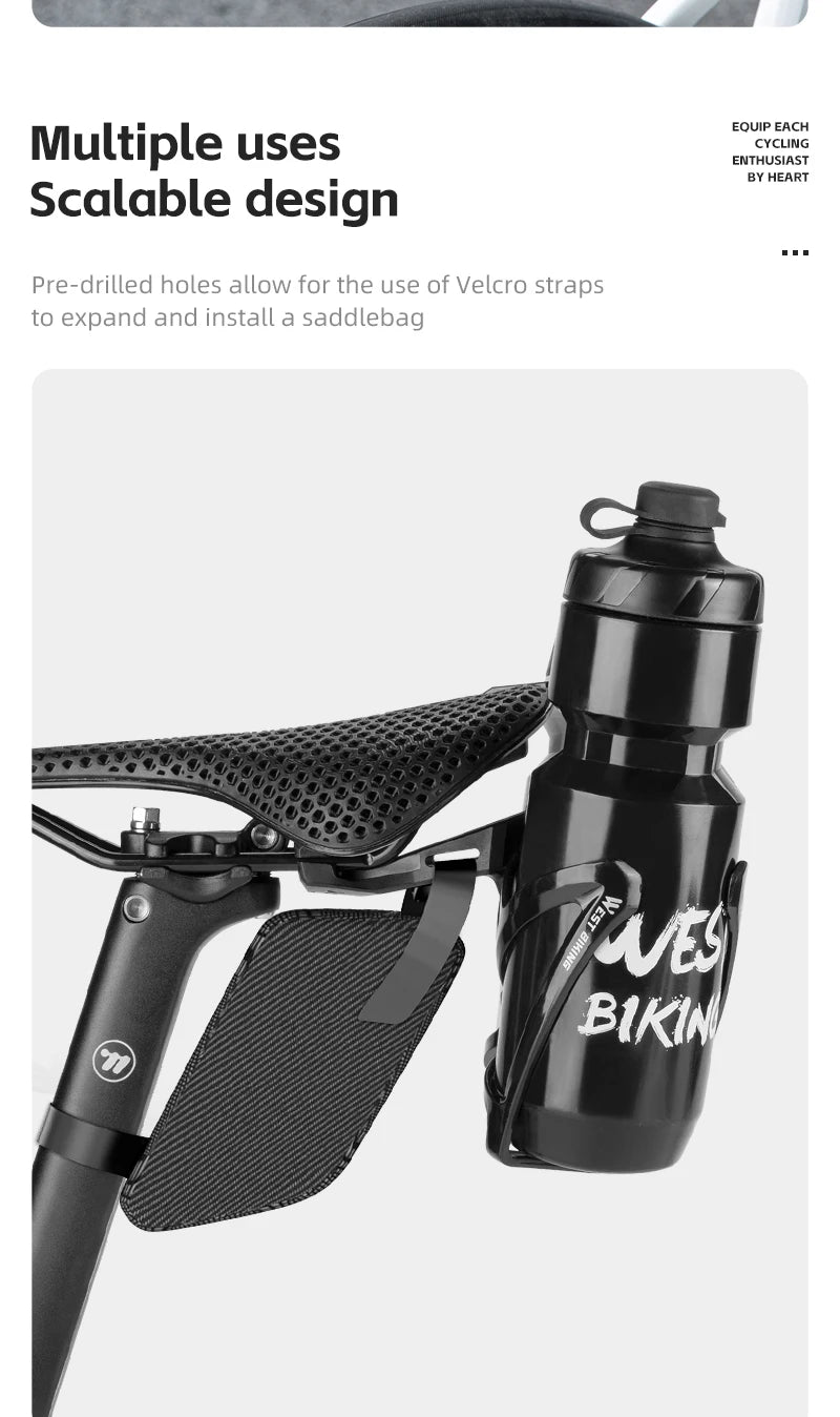WEST BIKING Adapter za montažu nosača bočice na sedlo