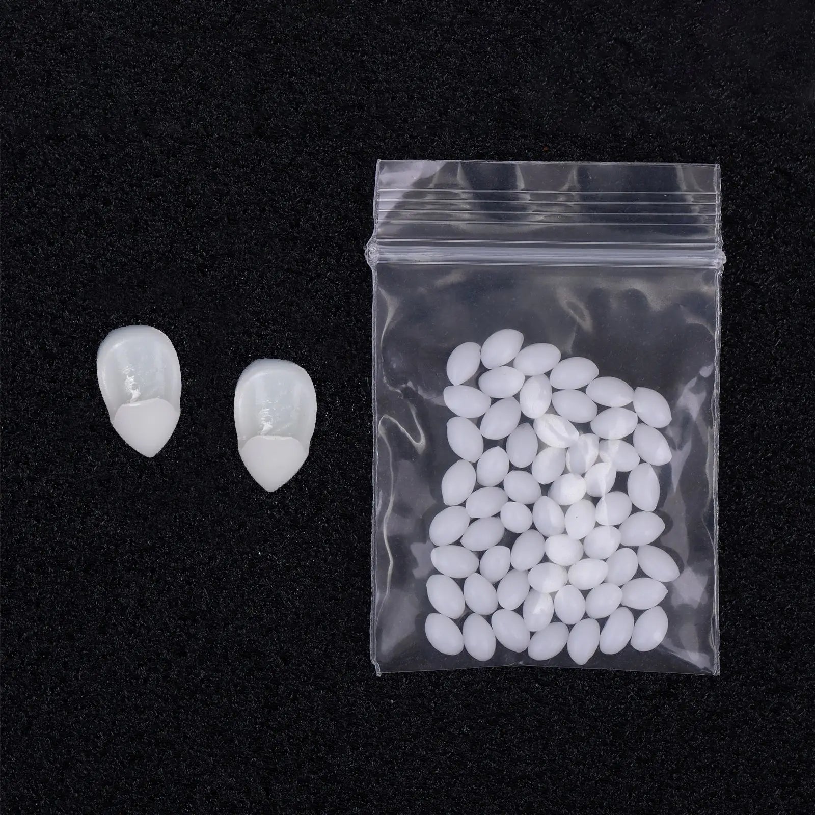 Halloween Decoration Vampire Teeth Fangs Dentures Props Halloween Cosplay Props False Fangs With Solid Glue Halloween Props 