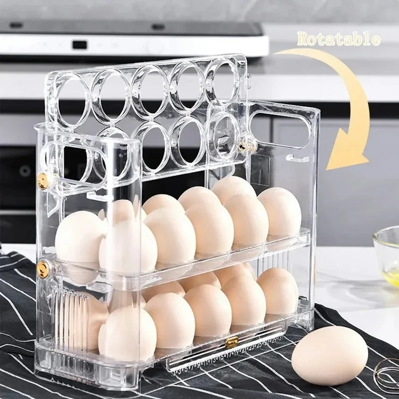 Refrigerator Egg Organiser, Pictured Tray Options