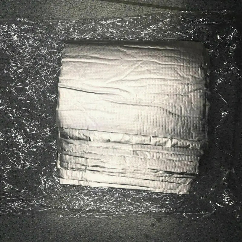 10pc/50pc 5MM Aluminum Foil Car Sound Heat Insulation Cotton Mats Engine Bonnet Firewall Noise Proofing Deadener Anti-Noise Pads