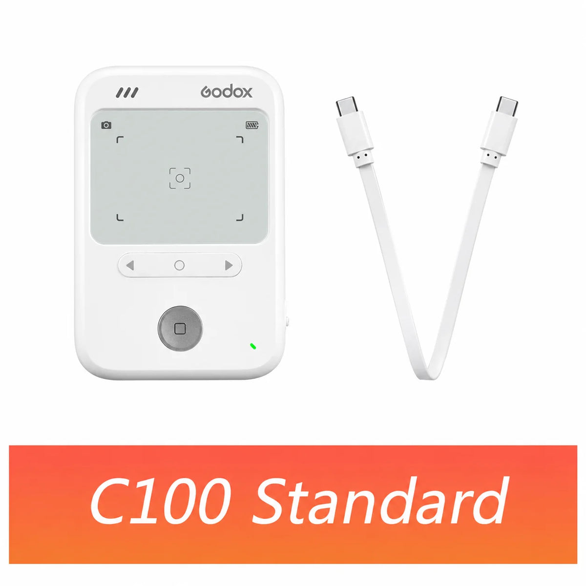 0|Godox C100 Visor Transparente Câmara Mini Portátil CCD Câmara Retrô 128g Armazenamento Expandido para Filmagem Vlog Presente
