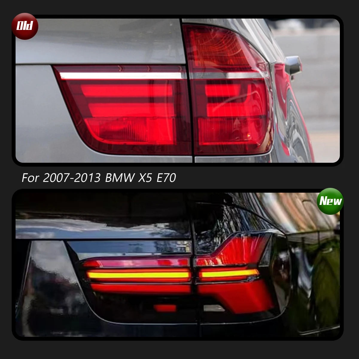 LED Tail Light Upgrade for BMW X5 E70 2007–2013 Dynamic Signal