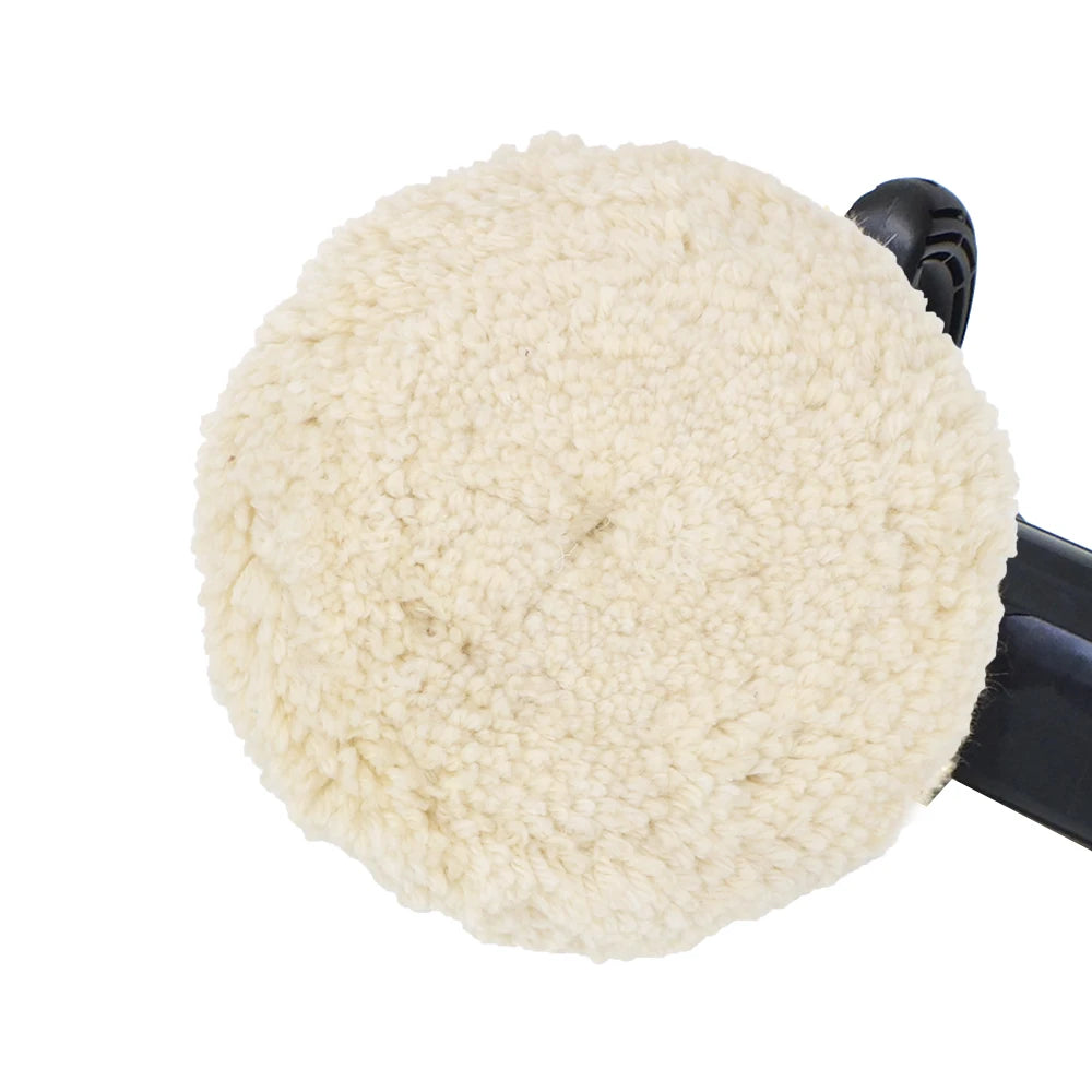 Six-Inch Wool-Blend Polishing Pad