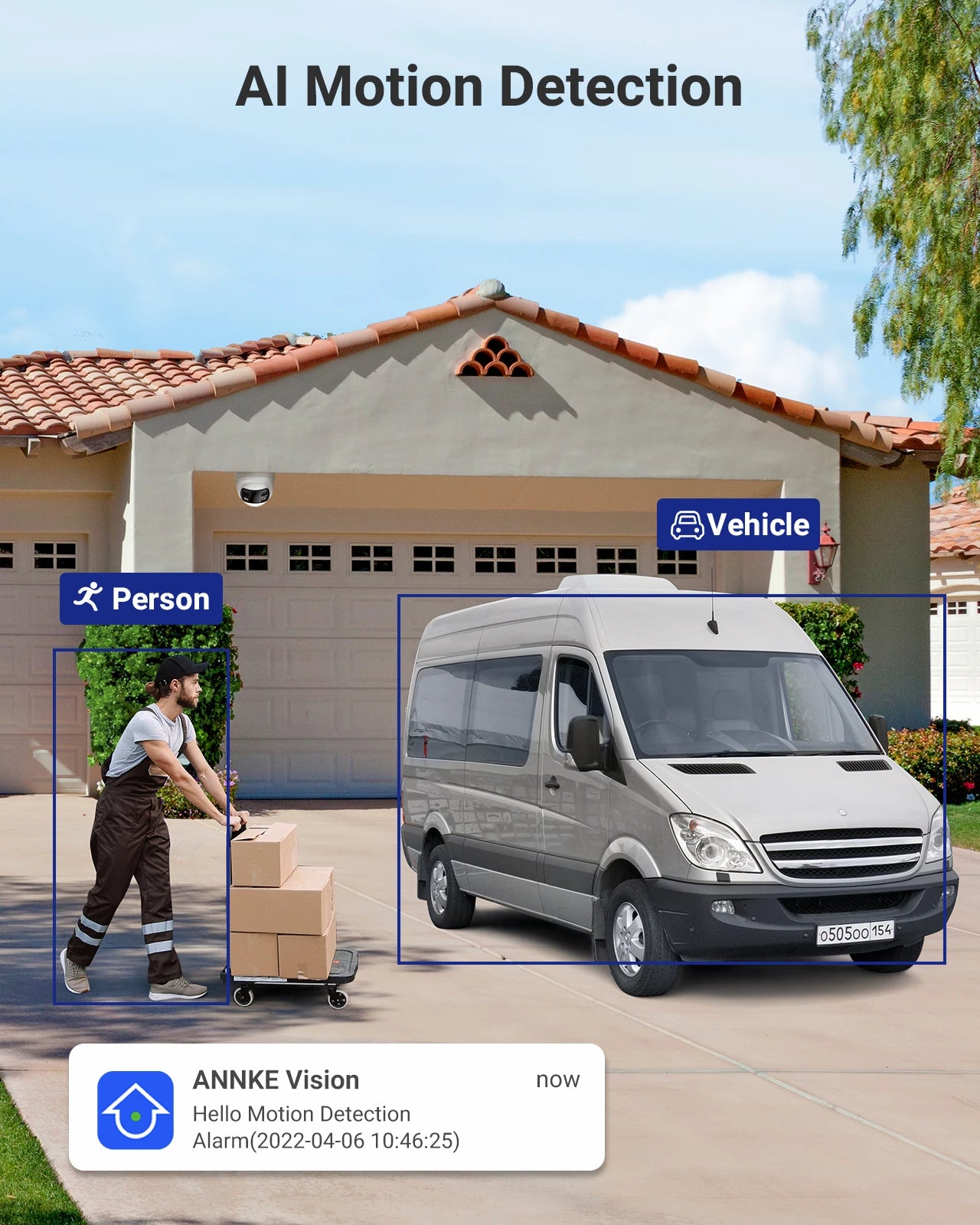 ANNKE 6MP Dual Lens 180° Wide View Outdoor Security Camera