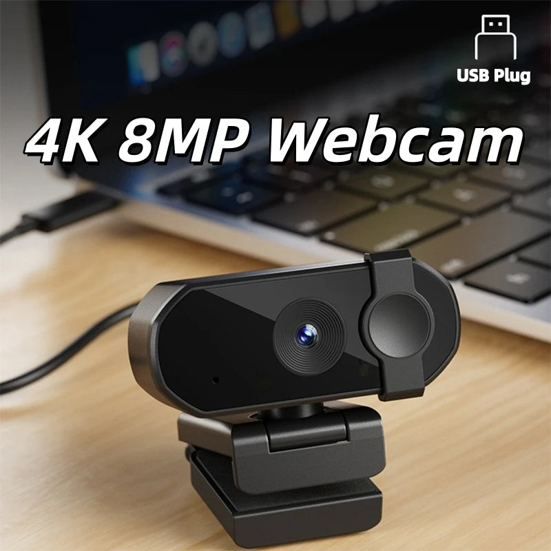 USB Webcam - 1080p, 2K or 4K Options