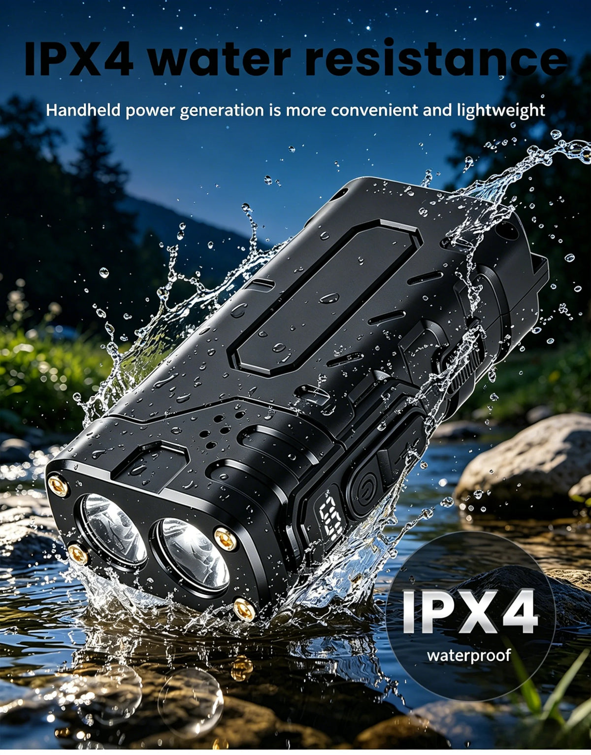 led flashlight strong light super bright long battery life outdoor multifunctional work light small portable flashlight