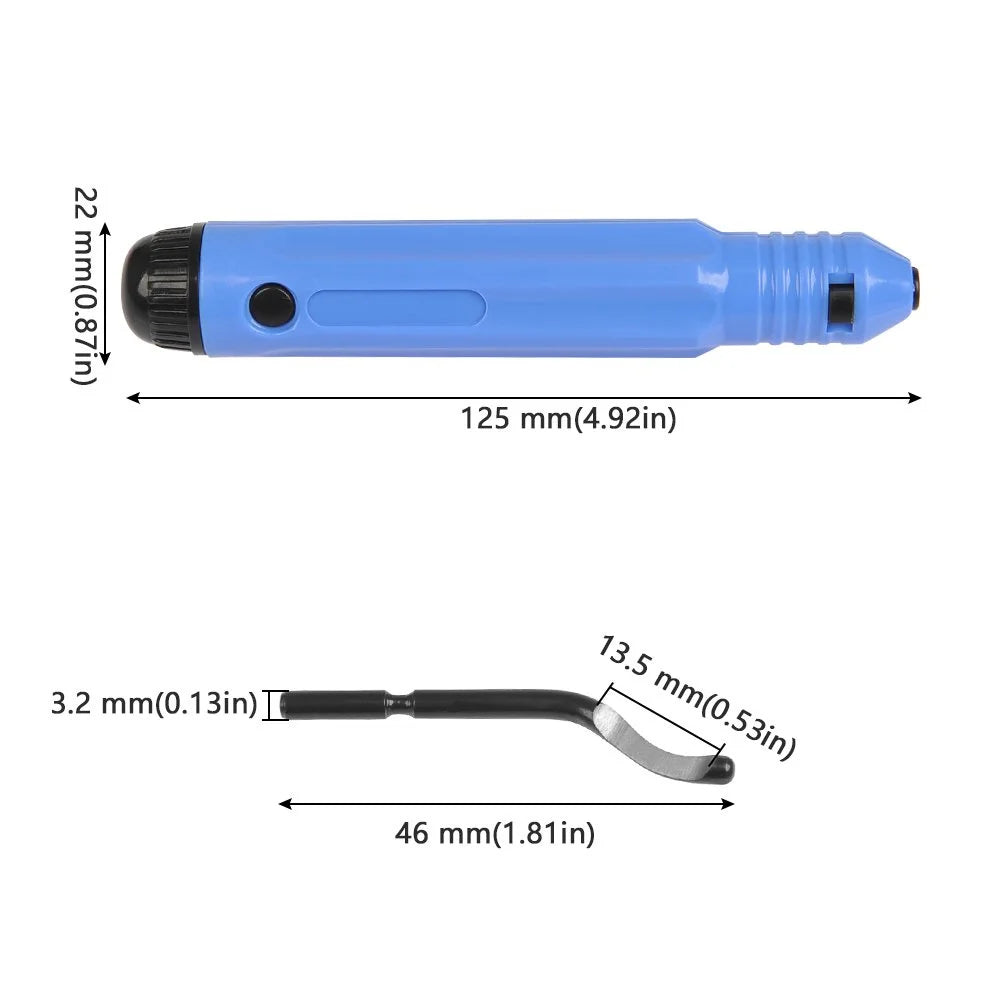 Hand Deburring Tool and Replacement Blade Options