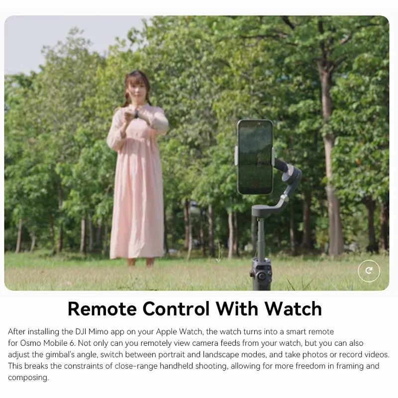 DJI Osmo Mobile 6 / 7 / 7P Handheld Gimbal with 3‑Axis Stabilization