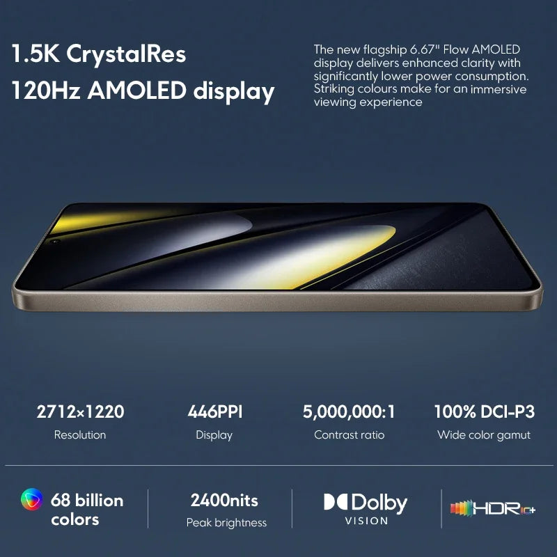 Xiaomi POCO F6 5G 8GB/256GB 12GB/512GB NFC EU nabíječka Globální verze mobilního telefonu