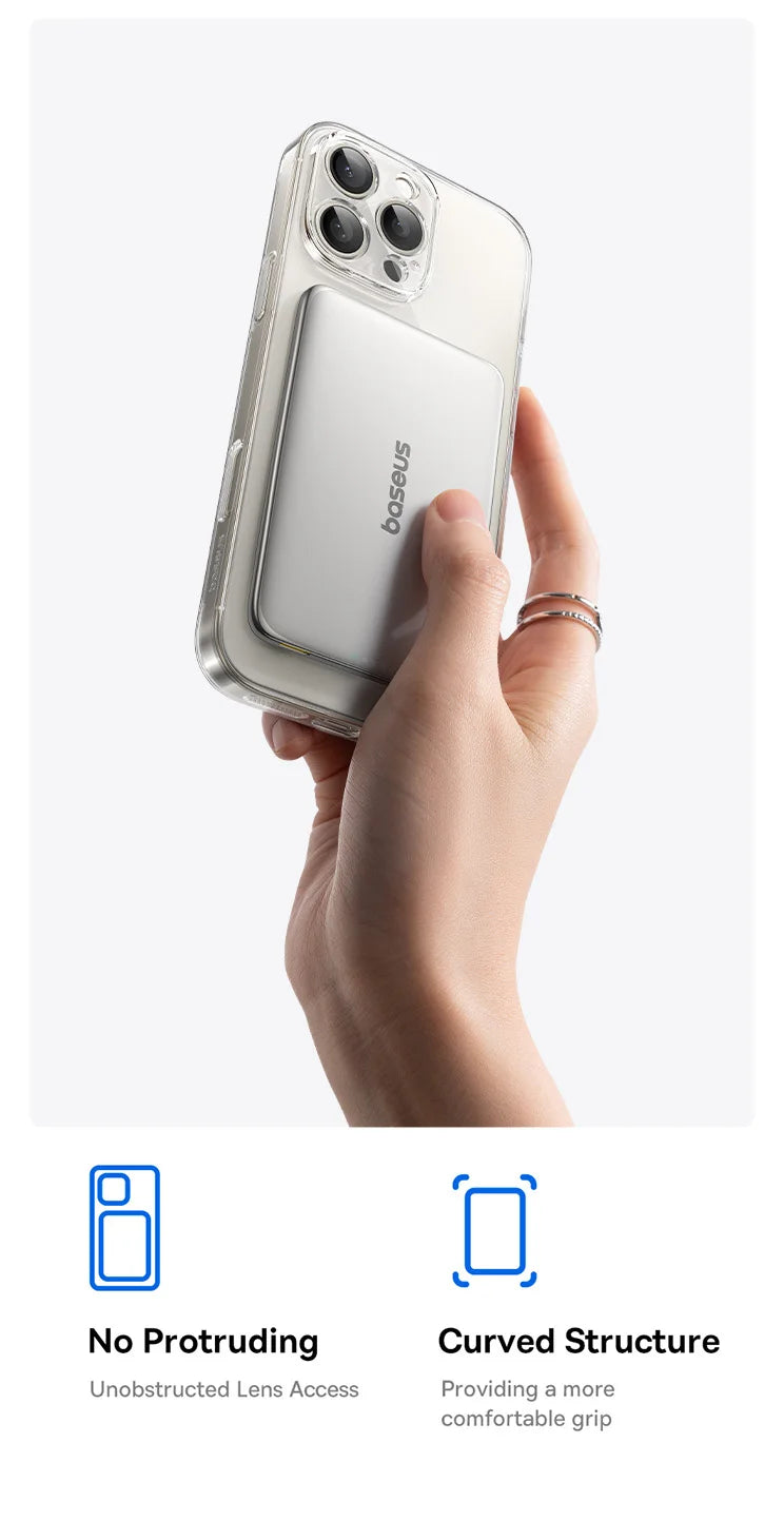Baseus Magnetic Power Bank 5000mAh/10000mAh PD 20W/27W Card-Sized