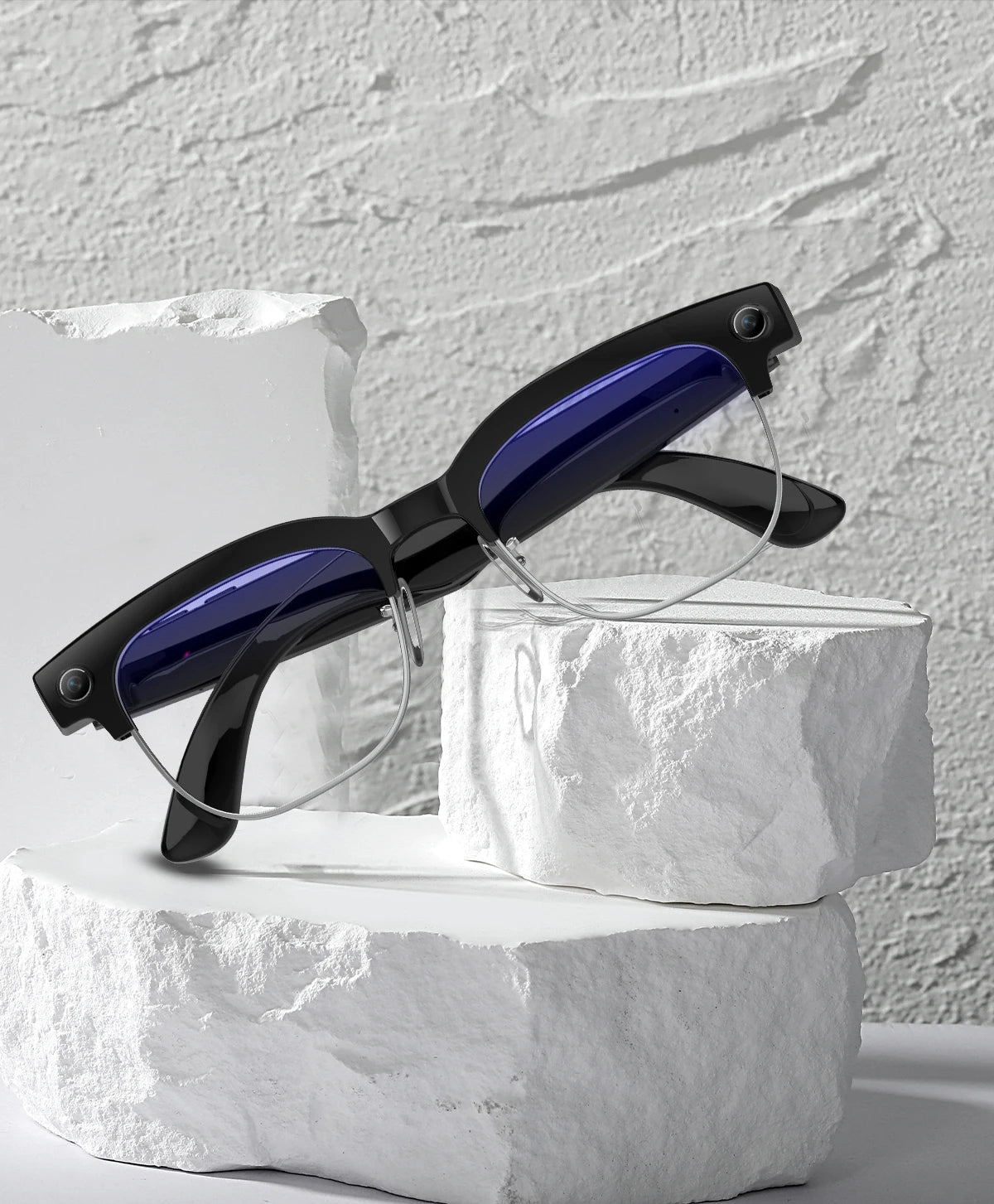 AI Smart Glasses with Camera, Calls, Translation & Audio