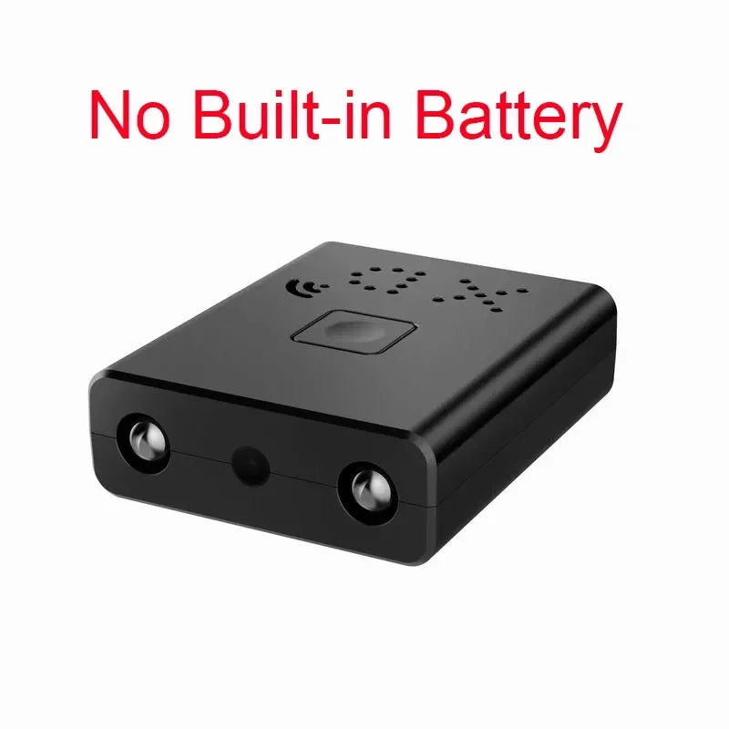 Mini caméra IP HD 1080P ultra compacte, WiFi portable, caméra vidéo, vision nocturne IR, anti-vol, sécurité domestique, enregistreur DVR, détection de mouvement