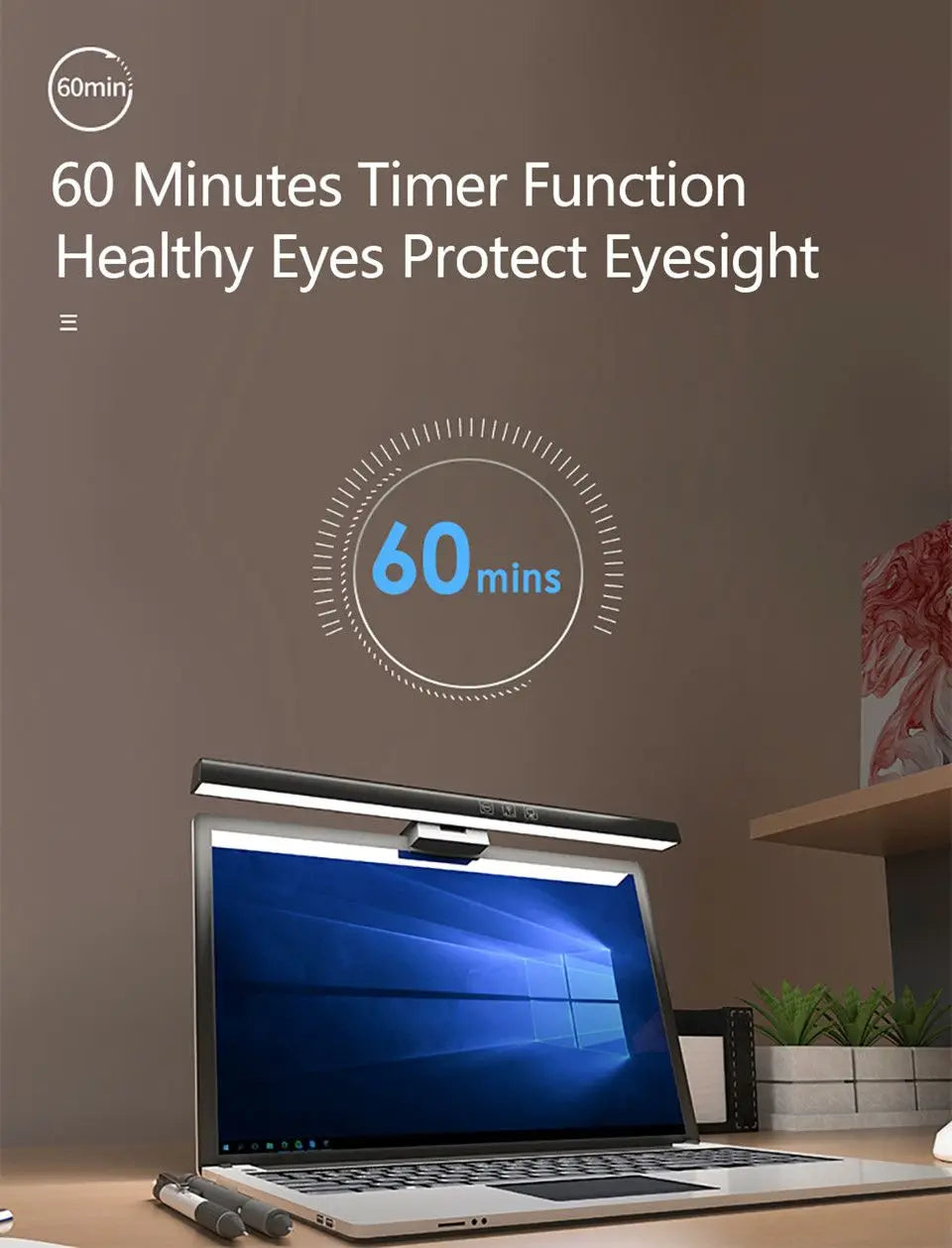 Monitor Light Bar - Straight and Curved Options