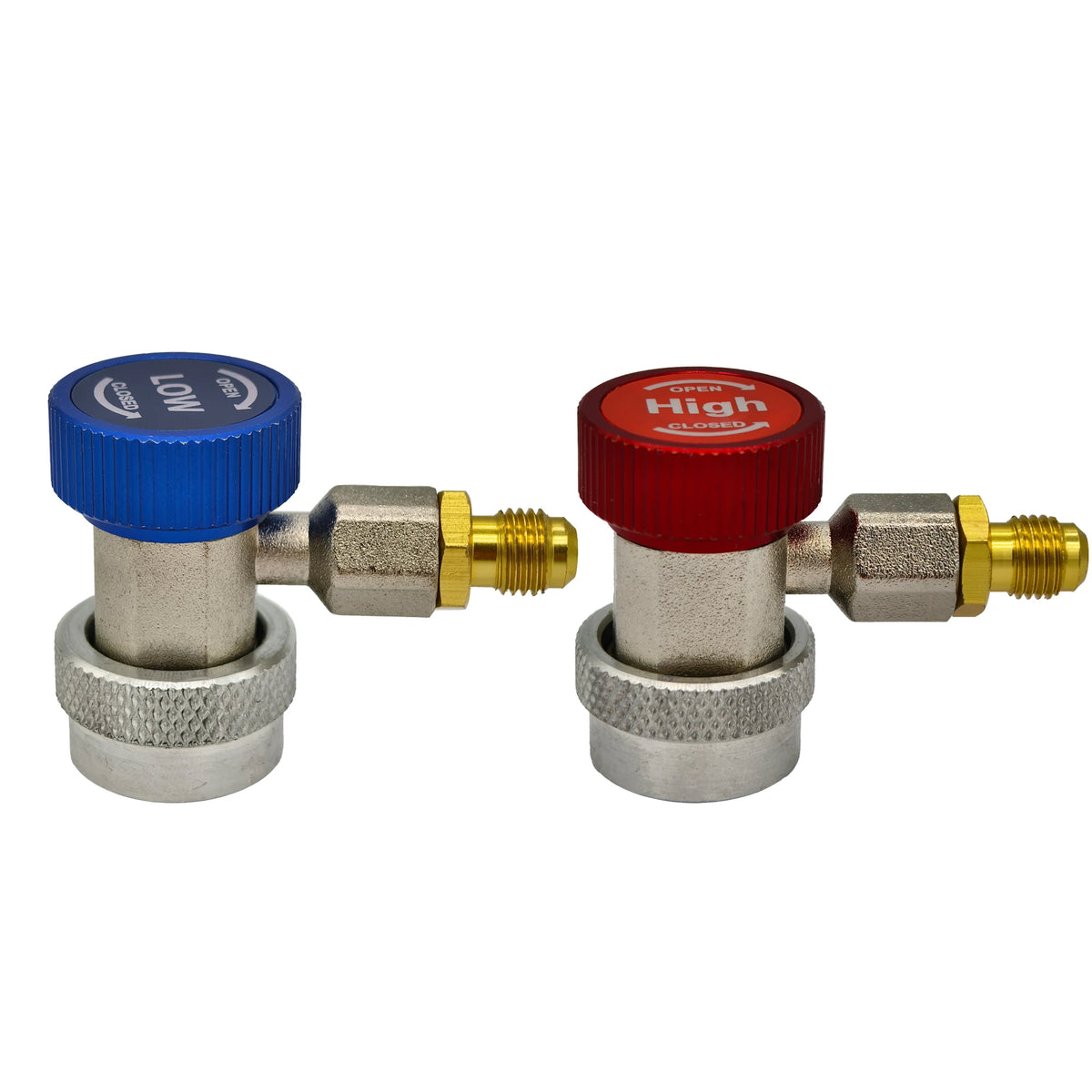 Cilindru adaptor Freon R134a senzor/gaz injector cu conectare reglabilă, furtun adaptor degajare rapidă, instalație aer condiționat