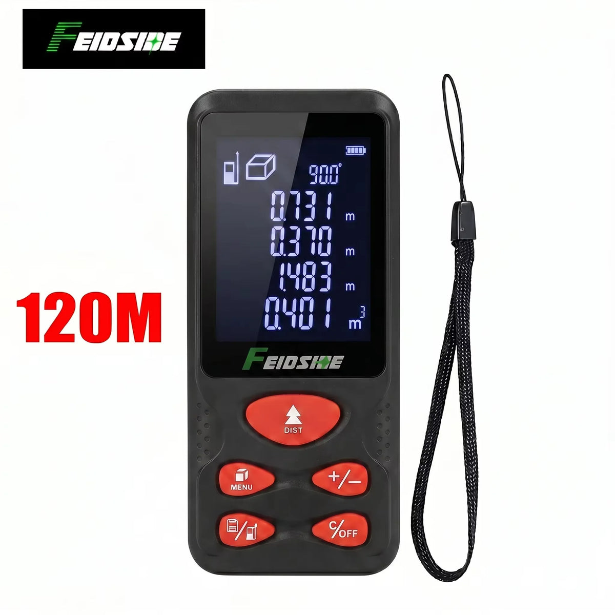 Digital Laser Distance Meter with Range Options