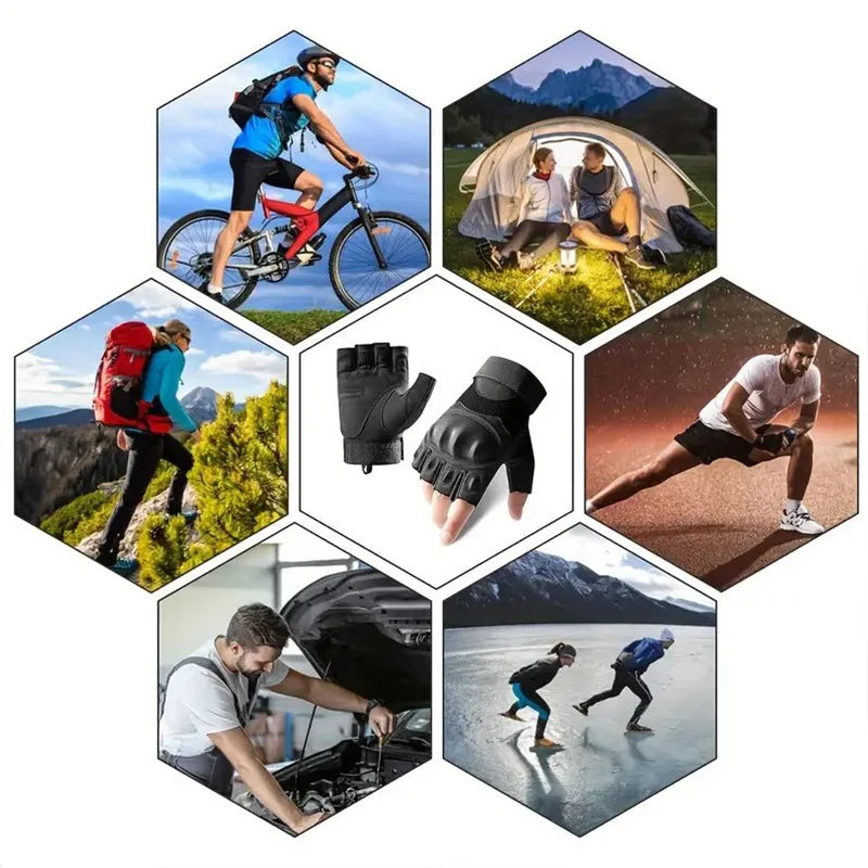 Fingerlose Outdoor-Handschuhe - M bis XL