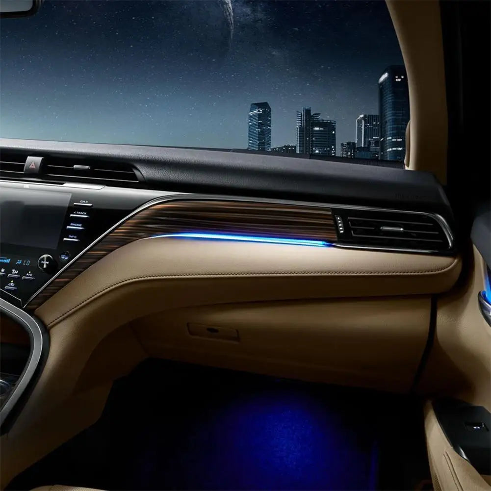 Car Interior LED Center Console Ambient Lights Decorative Lights Atmosphere Light Lamp for Toyota Camry 2018 2019 2020 2021