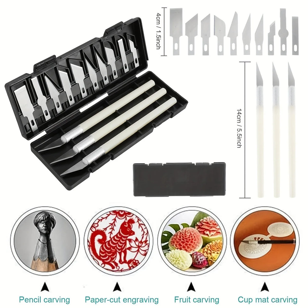 3D Printing Maintenance and Finishing Tools, Set Options
