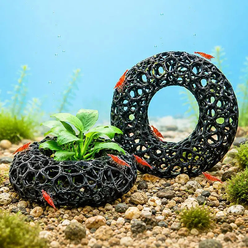 Obročast akvarijski zaščitnik za rakle — 8 cm