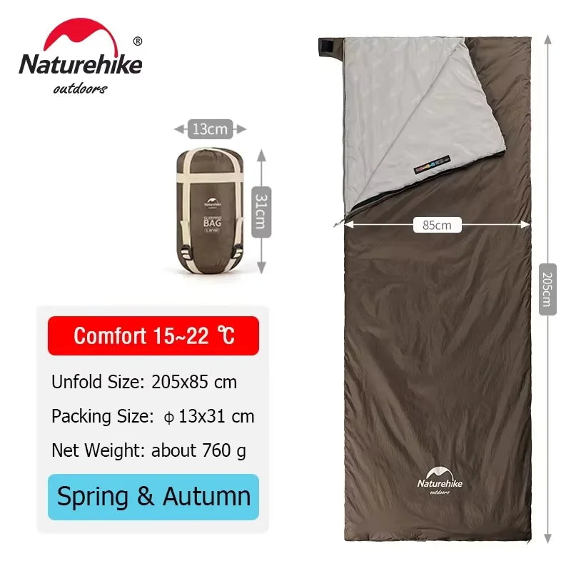 Naturehike LW180 Ultralight Sleeping Bag for Camping & Hiking