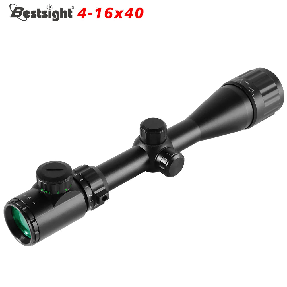 4-16X40 AOE Optics Hunting Riflescope Red&Green Dot Illuminated Sight Rifle Scope Sniper Gear Scope Airsoft Rifle 