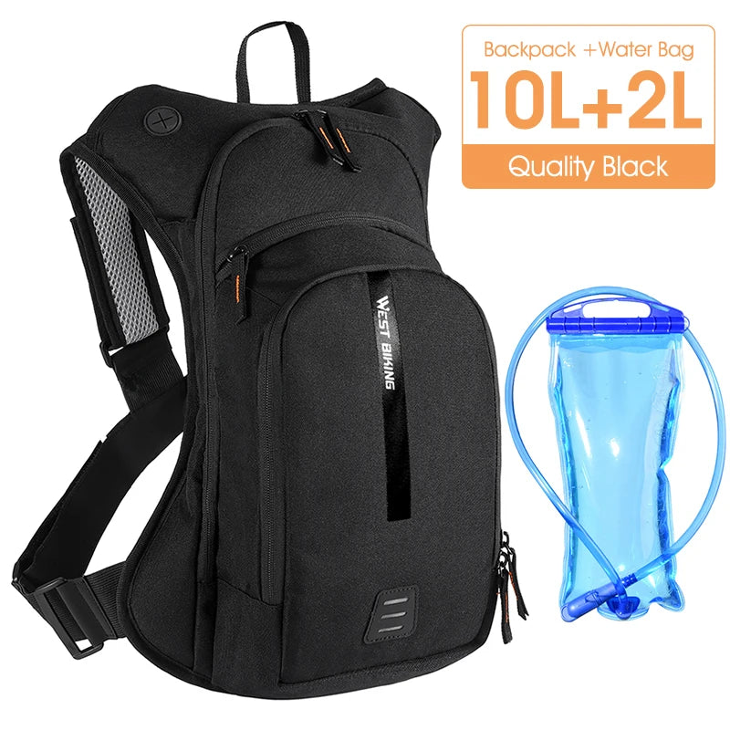 WEST BIKING Hidratacijski ruksak za biciklizam — 10 L