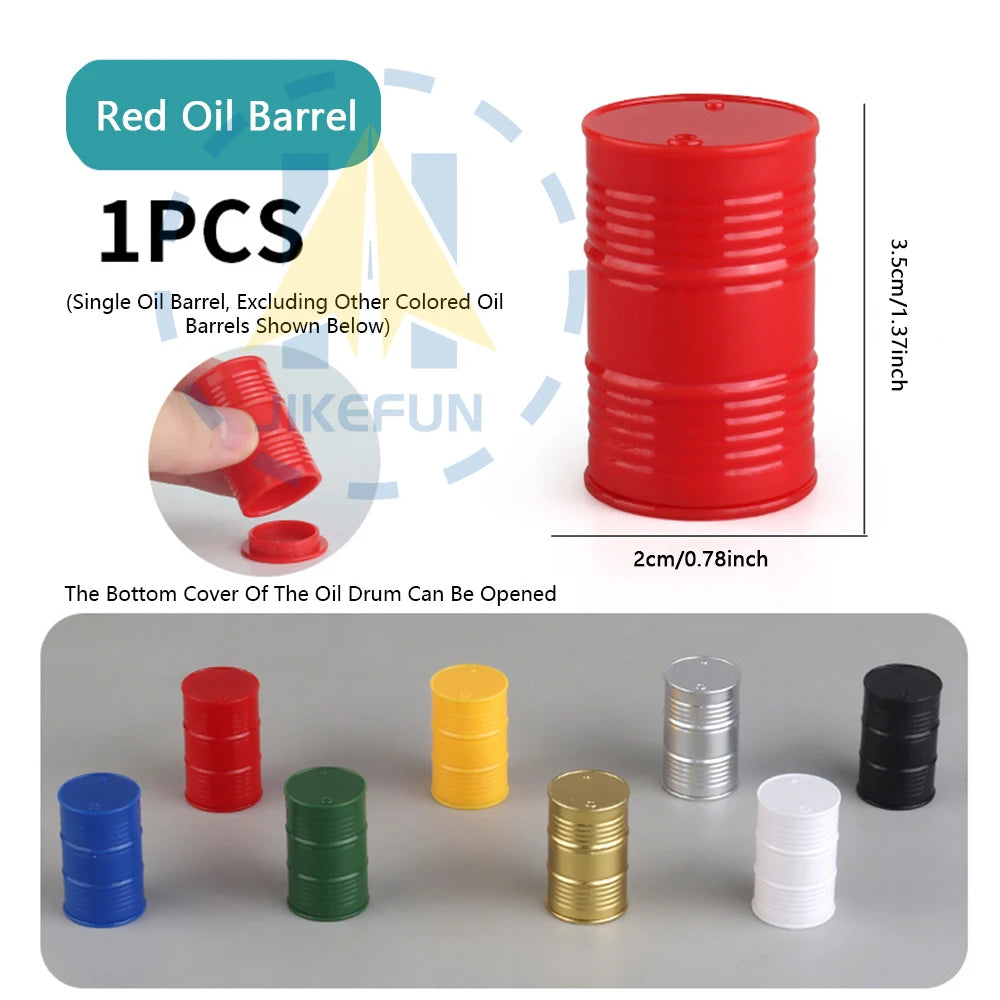 Mini RC Track Barriers & Traffic Props, Multiple Pack Sizes