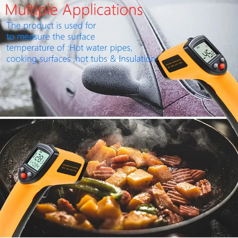 Infrared Surface Thermometer - Range Options