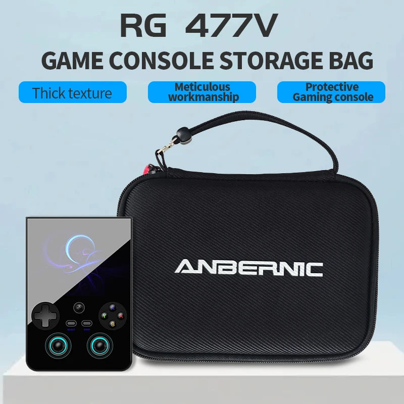 Калъф за Anbernic RG477V, EVA калъф за носене RG 477V, чанта за съхранение на ретро портативна игрова конзола