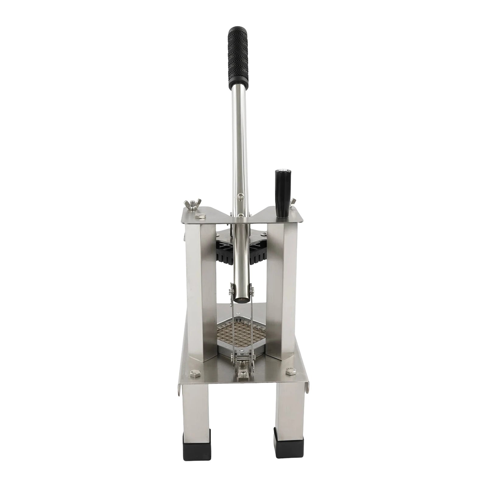 Commercial French Fry Cutter Kitchen Vegetable Dicer Multi-function Food Cutter with 3 Stainless Steel Blades for Home Restaurant