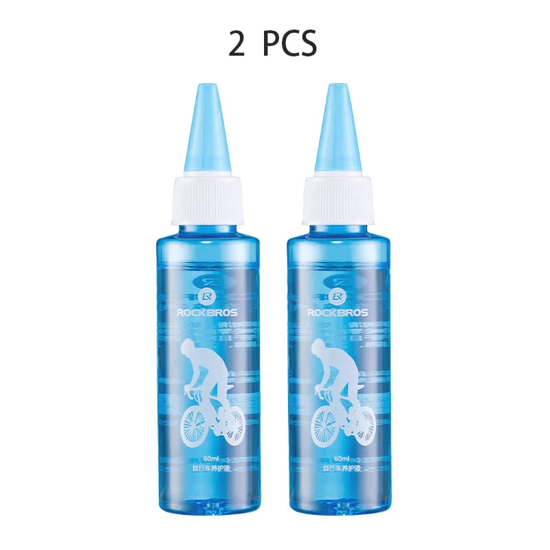 Huile pour chaîne de vélo 60ML pour une conduite fluide VTT et route
