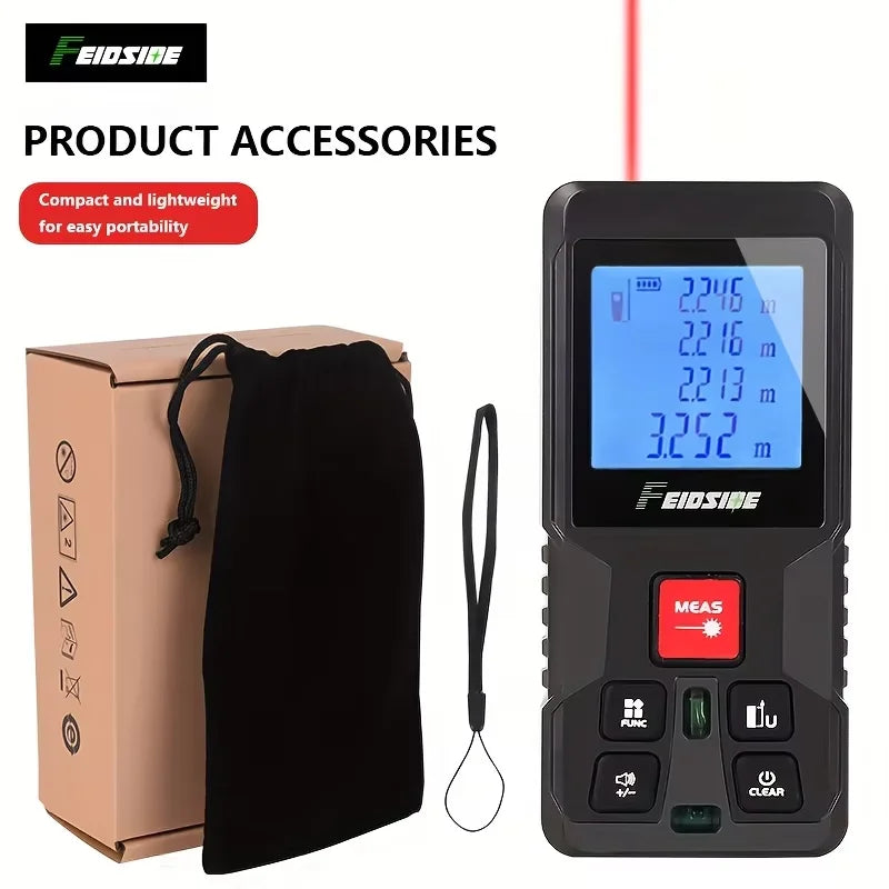 Digital Laser Distance Meter with Range Options